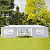 3*9m 7-Sided Iron PE Cloth Spiral Pipe Pergola
