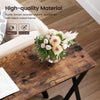 Slim Console Table with 2 Shelves,Narrow Entryway Table for Living Room, Hallway
