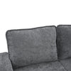 L-Shaped Couch Sofa 4-Seater Sectional Sofa Couches With USB, Cup Holder