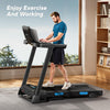 MERACH T12 Foldable Incline Treadmill Home Gym Folding Treadmill Running Machine