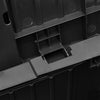 Large Outdoor Storage Box 340L Garden Patio Plastic Chest Lid Container Black