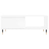 Camerina Coffee Table White 90x50x36.5 Engineered Wood,Coffee Table for R1L0