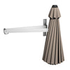Wall Mounted Cantilever Umbrella Garden Patio Tilting Sunshade Parasols