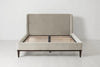 Swyft Bed 02 Double Size - Bone Velvet RRP £1099