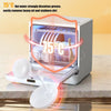 Freestanding Dishwasher,Countertop Portable, 5 Programs Sterilizes Water Tank UK