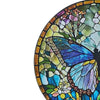 Small Garden Mosaic Butterfly Drinks Side Table Bistro Dining Outdoor Patio Home