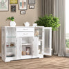 Kitchen Buffet Server Sideboard Wooden Storage Cupboard Cabinet-White
