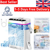 4-in-1 Portable Desktop AC - 1250ML Water Tank, 3 Speeds & 7 Colors Night Light
