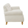 Dusk Hebden Cream Linen 3 Seater Sofa RRP £999