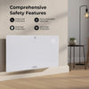 Smart Glass Panel Heater | Wall Mounted Electric Radiator with WiFi App Control