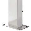 Garden Shower with Grey Base 225 cm Stainless Steel