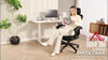Mesh Ergonomic Office Chair with Lumbar Support, Headrest, Black