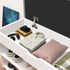 Shoe Bench Shoe Storage Rack Cabinet Organiser with Cushion Padded Seat Gckeysor