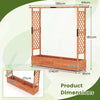 Outdoor Plant Container for Vine Climbing Plants