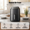 1000W Air Fryer 5 Modes Digital Touch Screen Mini Oven Oil Free DIY 2.5L Baskets