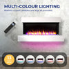 Wall Mounted Electric Fire with Log & Crystal Fuel – Endeavour Fires Runswick