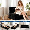 4-in-1 Folding Sofa Bed Convertible Lazy Floor Couch Futon Mattress Single Guest