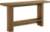 Modern Console Table for Entryway 55-Inch Wood Narrow Sofa Table for Living Room