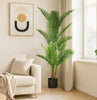 6FT Artificial Leaves Tropical Fake Plant Pot Traveller Palm Tree Indoor Outdoor