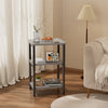 Side Table, Height Adjustable Bedside Table, End Table, Sofa Table, Nightstand