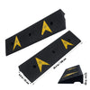 2x 100cm Long Heavy Duty Kerb Ramps For Hgv Caravans Car Truck Garage Wheelchair