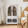 Portable Wardrobe Folding Closet With Shelves Clothes Cabinet Storage Toys Box
