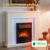 Freestanding Electric Fireplace Suite - Bempton Suite