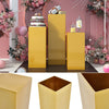 3pc/Set Metal Plinth Cylinder Dessert Pedestal Wedding Cake Flower Display Stand