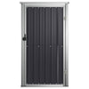 Garden Tool Shed Outdoor Storage House Cabinet Anthracite Galvanised Steel