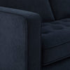 Dusk Sloane Midnight Dark Navy Velvet Right Hand Storage Chaise Sofa RRP £1674