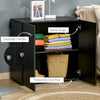 Storage Cabinet w/ Shelves and Door Wooden Sideboard Freestanding Cupboard