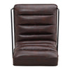Brown Leather Armchair Lounge Chair Vintage Tan Leather Single Sofa Accent Chair