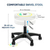 Adjust Massage Bed Table Therapy Tattoo Salon Pedicure Facial Sofa Chair Stool