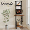Record Stand Player Display Storage Shelf Cabinet 2 Shelves 3 Racks