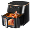 Air Fryer 10L with Easy-View Window, Touch Controls, Nonstick, 6 Function