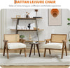 Mid-Century Modern Boucle Fabric Armchair Accent Chair for Living Room, Bedroom