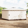3m/4m Party Hardtop Marquee Gazebo Canopy w/ Aluminium Frame Netting & Curtains