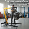 2 Ton Hydraulic Folding Engine Crane RocwooD Hoist Lift Stand 2000kg Garage
