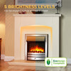 Electric Fire and Surround, Coal Effect & Mood Light – Endeavour New Cayton