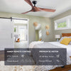 VONLUCE 52" Modern Ceiling Fan w Light & Remote 6 Speeds Reversible Motor 132cm