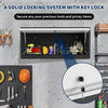 Tool Cabinet Drill Storage Garage Wall Unit Box Power Home Workshop Garage Tidy