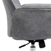 Swivel Computer Office Chair Mid Back Desk Chair for Home, Light Grey