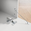 100cm High Gloss Floating TV Cabinet Stand Unit Storage Door Wall Mounted White