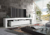 TV Unit 200cm Sideboard Cabinet | Cupboard TV Stand | White High Gloss Doors