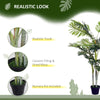 150cm(5ft) Palm Tree Artificial Faux Decor Green Plant Home Office