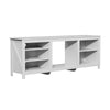 Electric Fireplace With TV Stand Unit Cabinet LED Fire Heater Flame Living Room