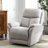 Recliner Chair Fabric Padded Seat Single Sofa Lounge Manual Reclining Armchair