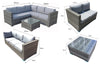 Signature Weave Garden Grey Compact Corner Sofa Set & Coffee Table RRP £1012