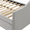 Upholstered Bed 3ft Single Bed Frame 90x190 cm Daybed with Trundle Bed Guest Bed