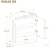 Bathroom Mirror Cabinet With LED Lights, Bathroom Wall Cabinet, Bathroom Cabinet
